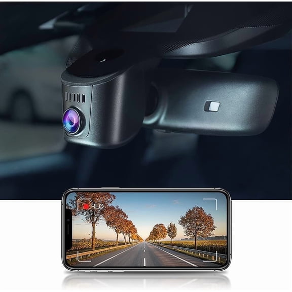 FITCAMX 4K Dash Cam with WiFi, Parking Sensor, 64GB Card, Compatible with Porsche 911, Cayenne, Panamera, Taycan