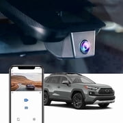 Fitcamx 4K Dash Cam for 2022-2025 RAV4 (Has Vent Hole), OEM Look WiFi, Plug & Play, Night Vision, G-Sensor, Loop Recordi