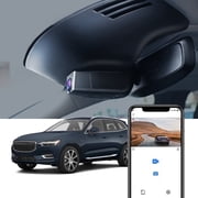 Fitcamx 4K Dash Cam Suitable for Volvo S90 V90 2017-2021 & XC60 2018-2021 T5 T6 Model A, OEM Factory Look, Built-in WiFi &APP, Plug & Play, 64GB Card