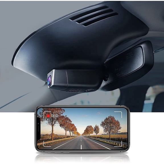 Fitcamx 4K Dash Cam Suitable for Volvo XC90 2016-2022 T5 T6 T8 (Model A), Integrated OEM Style, Built-in WiF&APP, 64GB Card