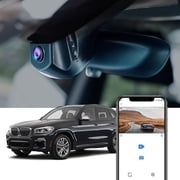 Fitcamx 4K Dash Cam Suitable for BMW F Chassis Model B 1 2 3 4 5 7 Series X1 X2 X3 X4 X5 X6 X7, 64GB Card