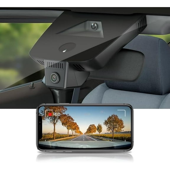 Fitcamx 4K Dash Cam Suitable for GMC Acadia 2024-2026 AT4 Elevation Denali (HD2-D5300), 64GB Card