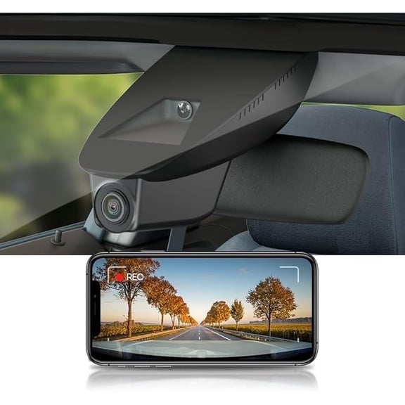 Fitcamx 4K Dash Cam Suitable for Honda HR-V 2019-2022 LX EX Sport Touring EX-L (HD2-D2300), 64GB Card