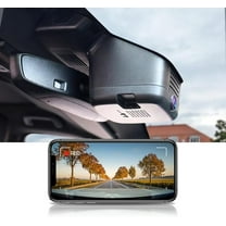 Fitcamx 4K Dash Cam Suitable for Jaguar E-Pace 2024-2025 (HD2-6647) P250 R-Dynamic S SE Black, 64GB Card