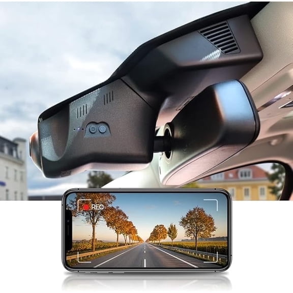 Fitcamx 4K Dash Cam Suitable for Land Rover Discovery 4 & Discovery 5 2017-2026 SE P300 S HSE (Model 6111/L462), 64GB Card