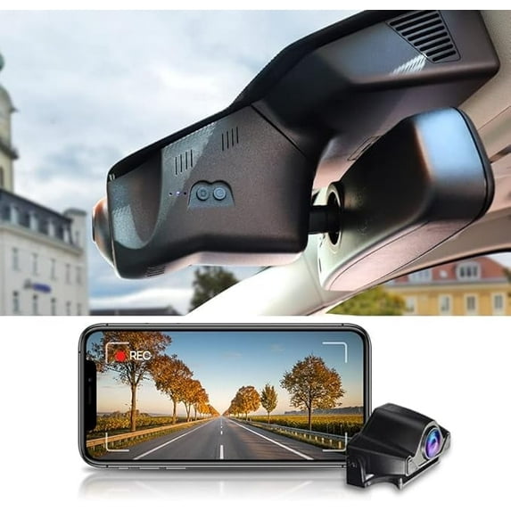 Fitcamx 4K Dual Dash Cam Adapts for Land Rover Range Rover Evoque 2020 ...