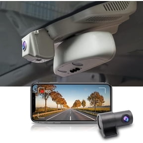 Fitcamx Dual 2160P+1080P Dash Cam Adapts for Mercedes-Benz GLE GLS 2016-2019 W166 X166 (Model A)(Grey), OEM Look, WiFi & APP, 128GB Card
