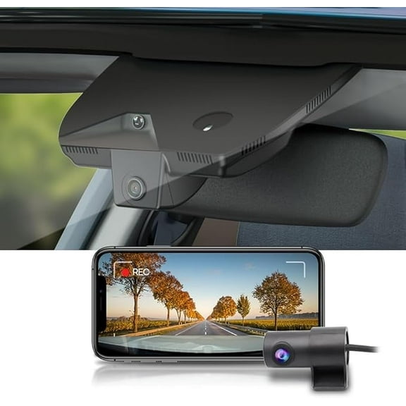 Fitcamx Front 2160P+Rear 1080P Dash Cam for 2025 Kia K5 (Part No#L2500) LXS GT-Line EX GT, 128GB Card