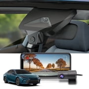 Fitcamx Dual Dash Cam Front & Rear for 2025 2026 Toyota Camry, OEM WiFi 4K+1080P, Night Vision, G-Sensor, 128GB