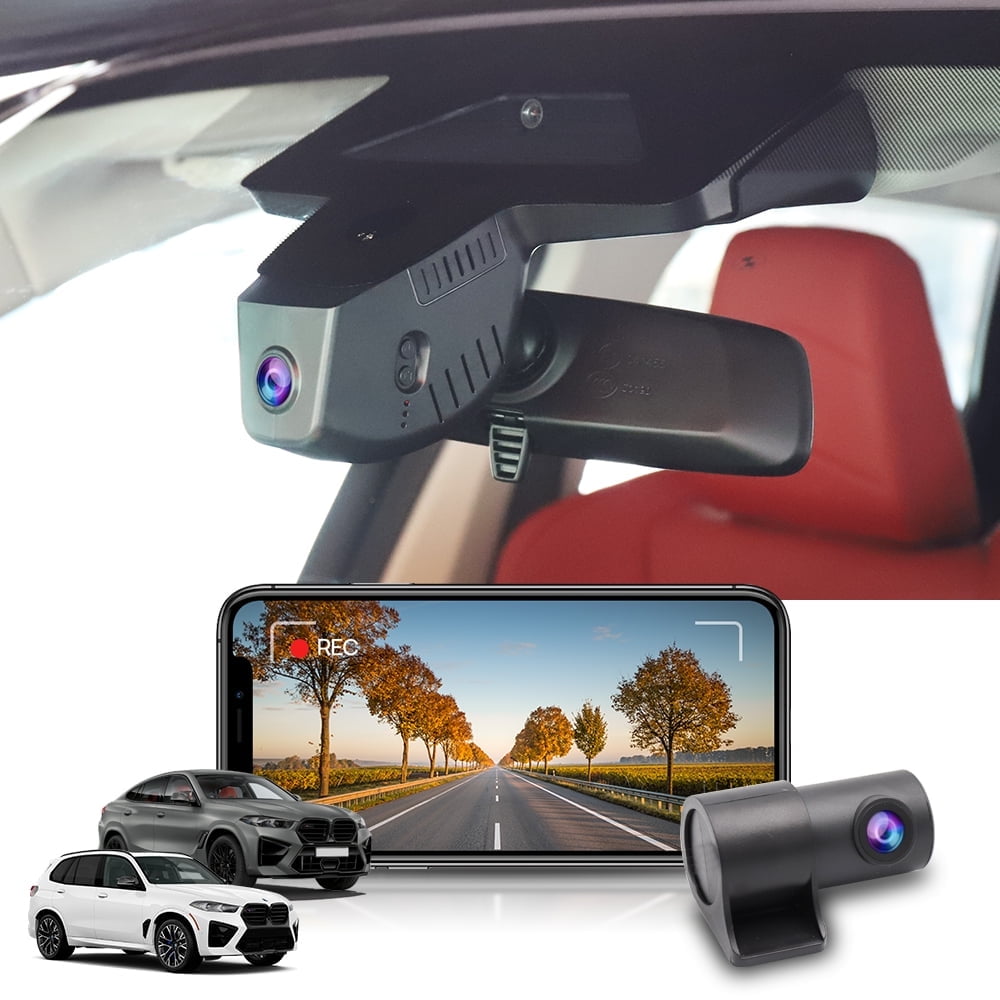 Fitcamx Front 4K+Rear 1080P Dash Cam Adapts for BMW X5 X5 M Hybrid & X6 ...