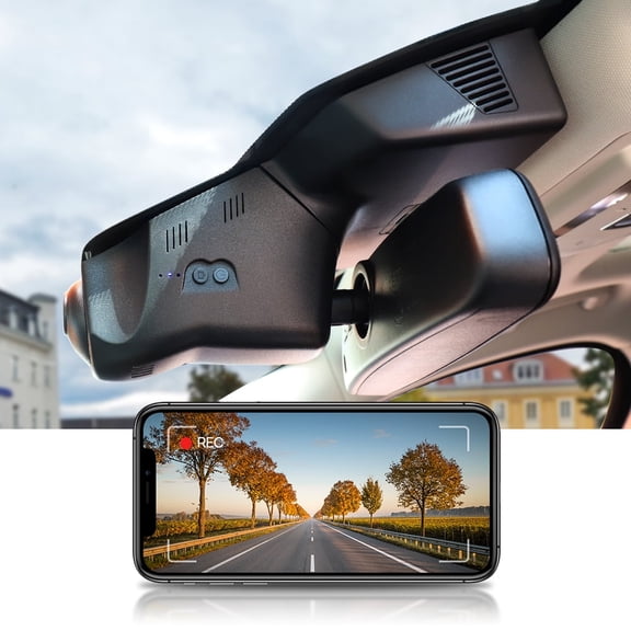 Fitcamx Front 4K+Rear 1080P Dash Cam for 2015 2016 2017 2018 2019 Land Rover Discovery Sport S SE HSE R-Dynamic (Model A/L550), 128GB