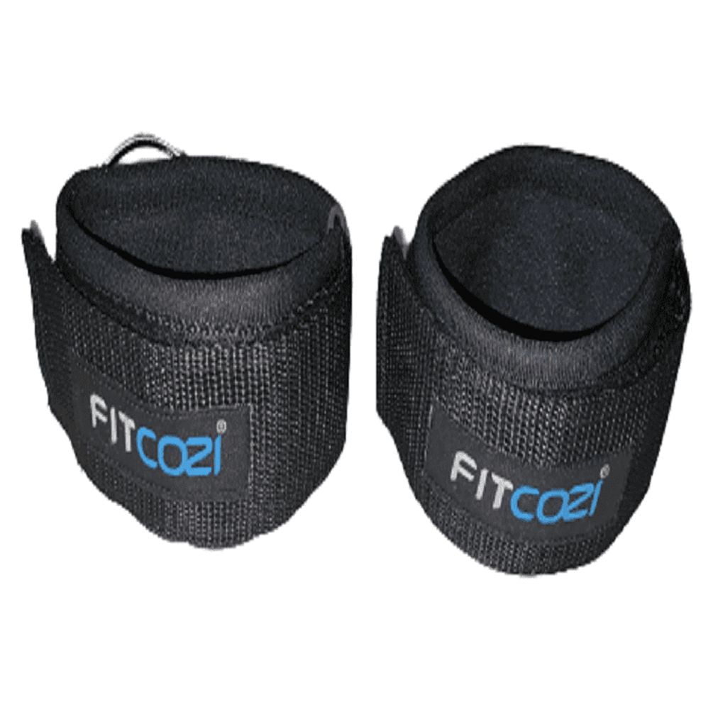 Fitcozi Ankle Straps for Cable Machines and Resistance Band Leg Straps