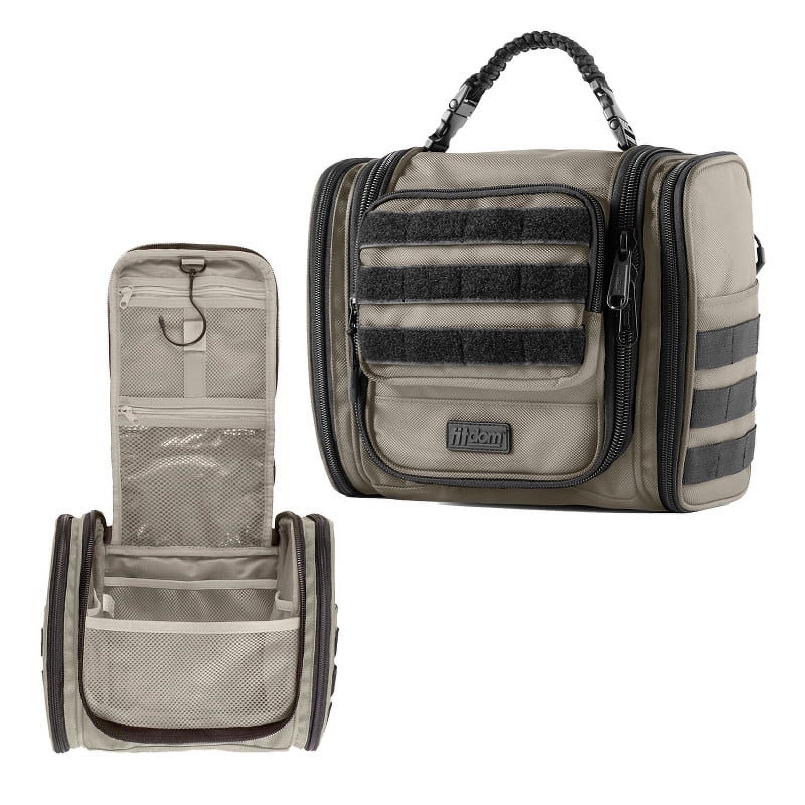 designer folding travel toiletry bags Bag It is suitable for Legit Check Red Louis Made in Italy Color:Tan Distressed