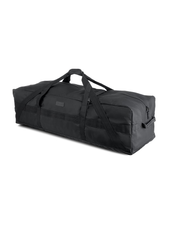 106L 45" Heavy Duty Extra Large Duffle with Upgrade Zipper, Durable & Water Resistant. Perfect as Camping Bag Travel Storage Tent Storage Sports Equipment Bag For Coaches & More