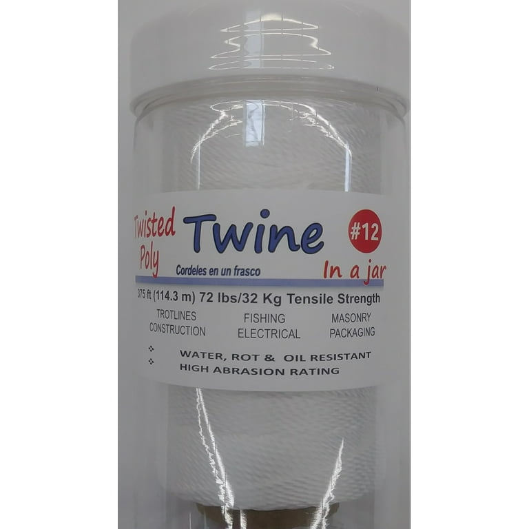 Fitec Super Spreader Fishing Nets Twisted Poly White #12 Twine