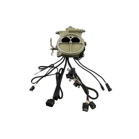 Fitech Fuel Injection Go EFI 2 Barrel EFI Kit HP Classic Gold