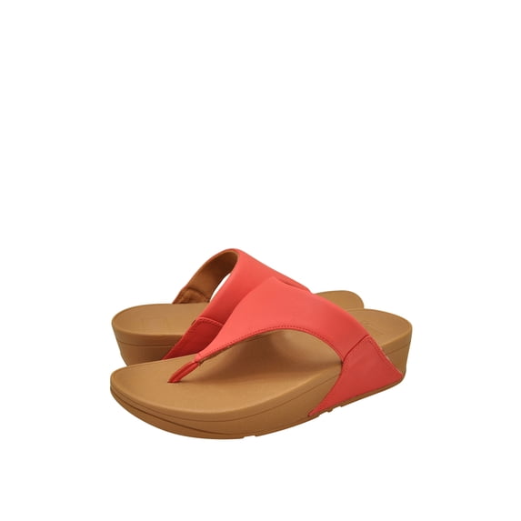 Fitflop Lulu Toe Thong Women's Leather Slide Sandals I88-695