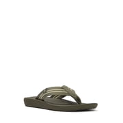 Fitflop Men's Iqushion Two-Stripe Webbing Flip-Flops