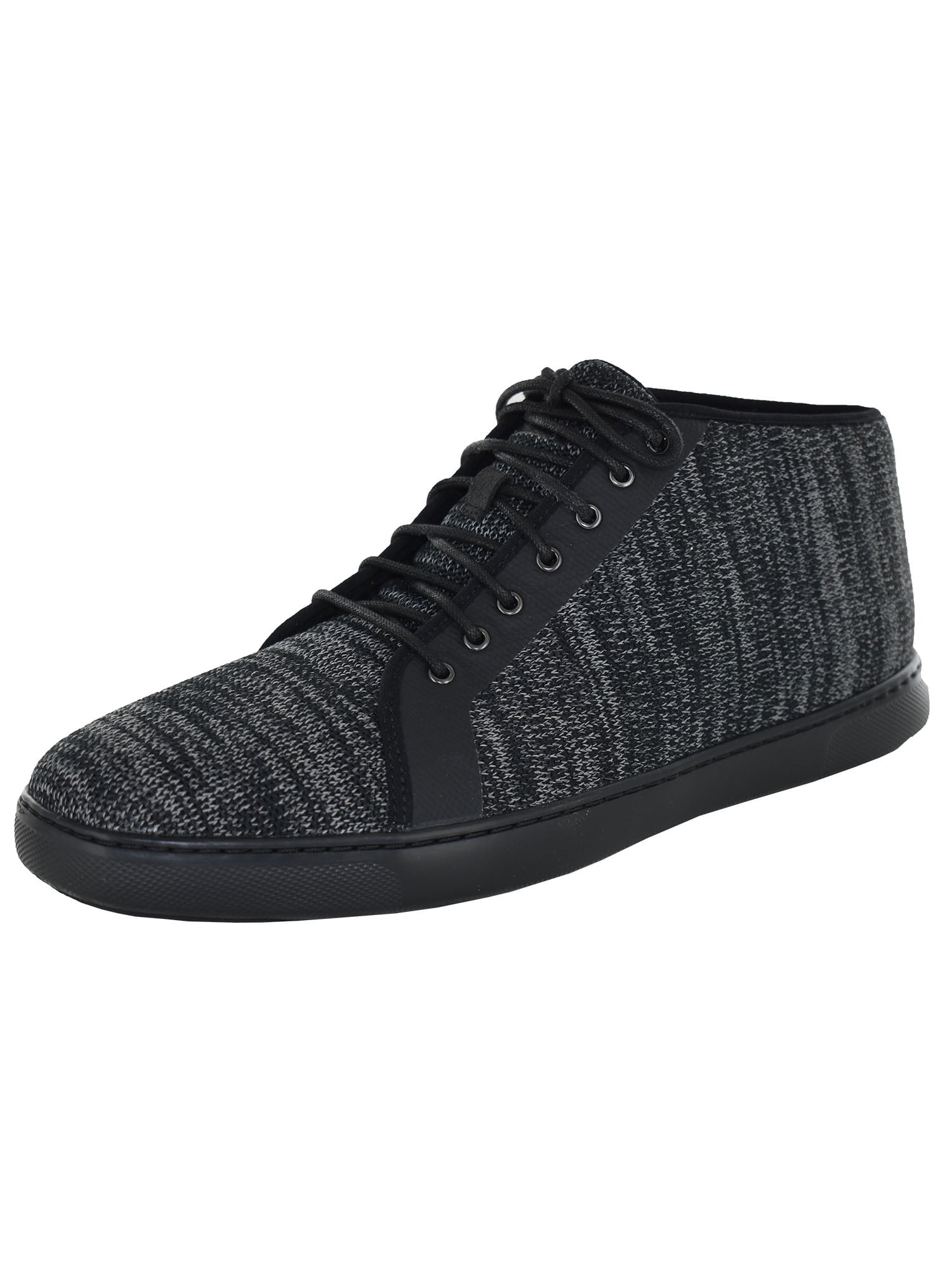 Fitflop Mens Andor High Top Sneaker Shoes Black US 8