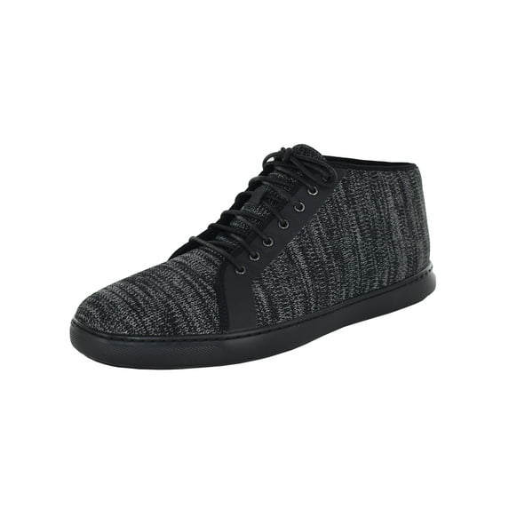 Fitflop Mens Andor High Top Sneaker Shoes, Black, US 8