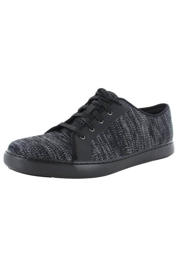 Mens Christophe Knit Sneaker Shoes, Black, US 10