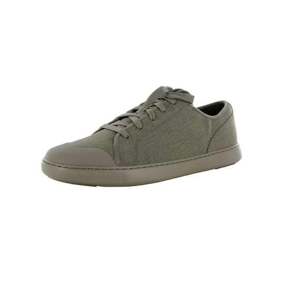 Fitflop Mens Christophe Soft Canvas Toe Cap Sneaker Shoes, Timberwolf, US 11