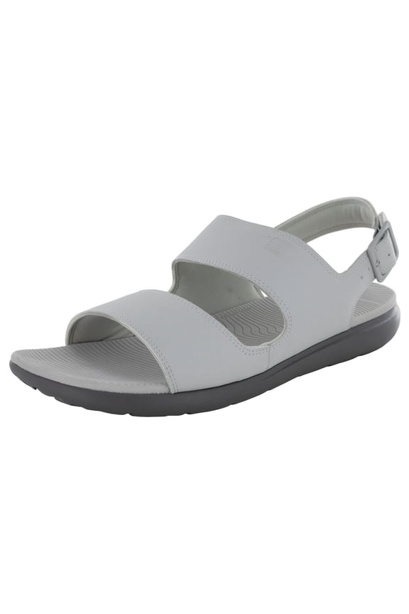 Mens Lido II Back Strap Sandal Shoes, Light Grey, US 11
