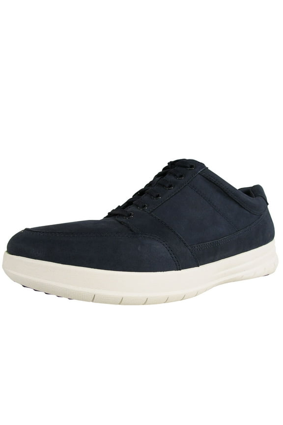 Mens Tourno Lace Up Leather Sneaker Shoes, Midnight Navy, US 13