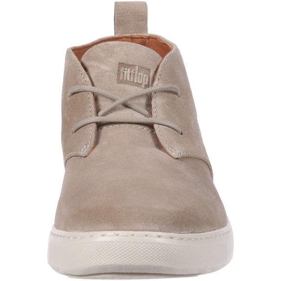Fitflop Mens Zackery Suede Desert Ankle Boot Shoes, Sesami, US 13