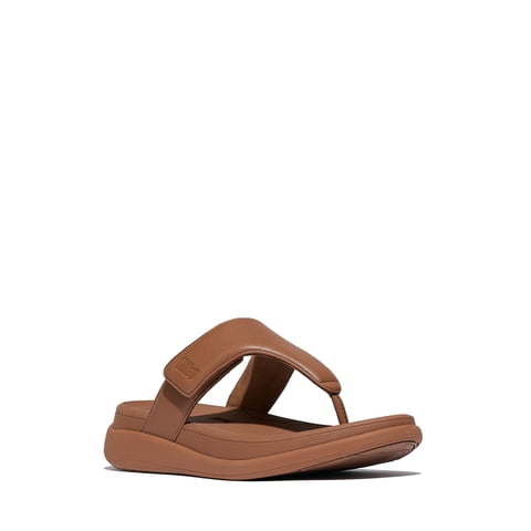 Women's F-Mode Go Adjustable Flatform Toe-Post Sandals