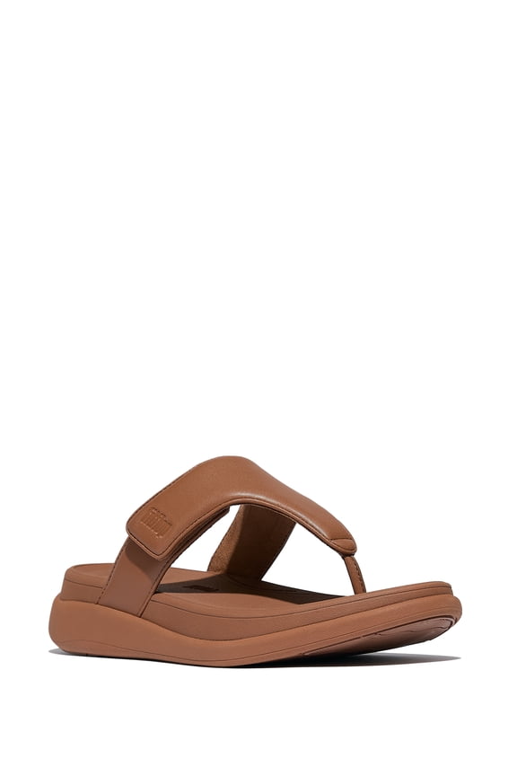 Women's F-Mode Go Adjustable Flatform Toe-Post Sandals