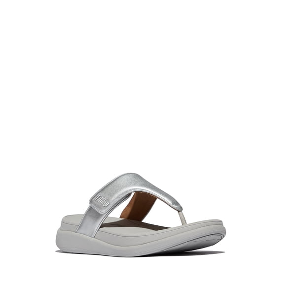 Fitflop Women's F-Mode Go Adjustable Flatform Toe-Post Sandals