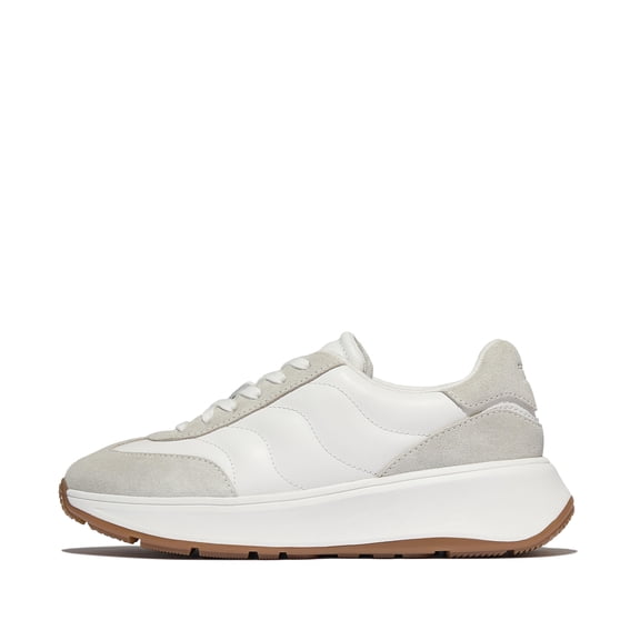 Fitflop Women's F-Mode T-Toe Wave Trainer Lace-up Sneakers