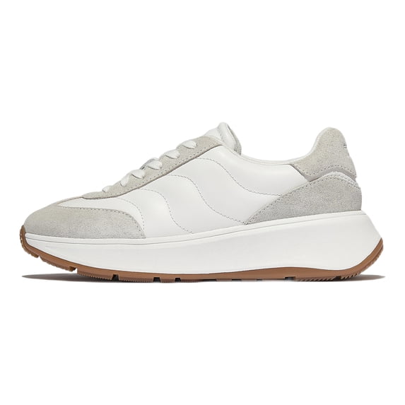 Fitflop Women's F-Mode T-Toe Wave Trainer Lace-up Sneakers
