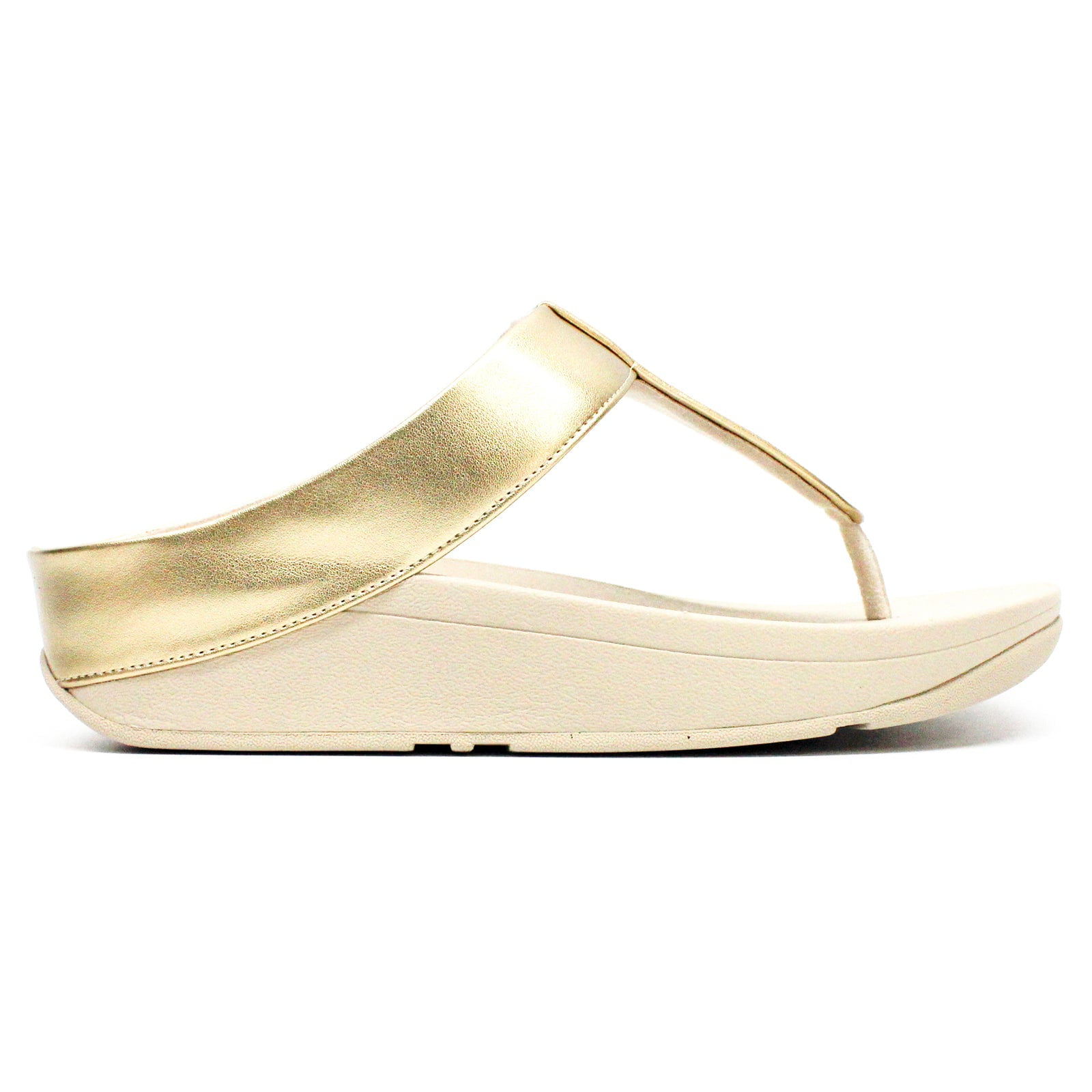Fitflop Women's Fino Glitterdust Metallic Toe-Post Sandals