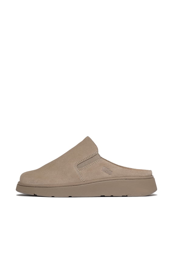 Women's Gen-FF Elasticated Suede Mule Clogs