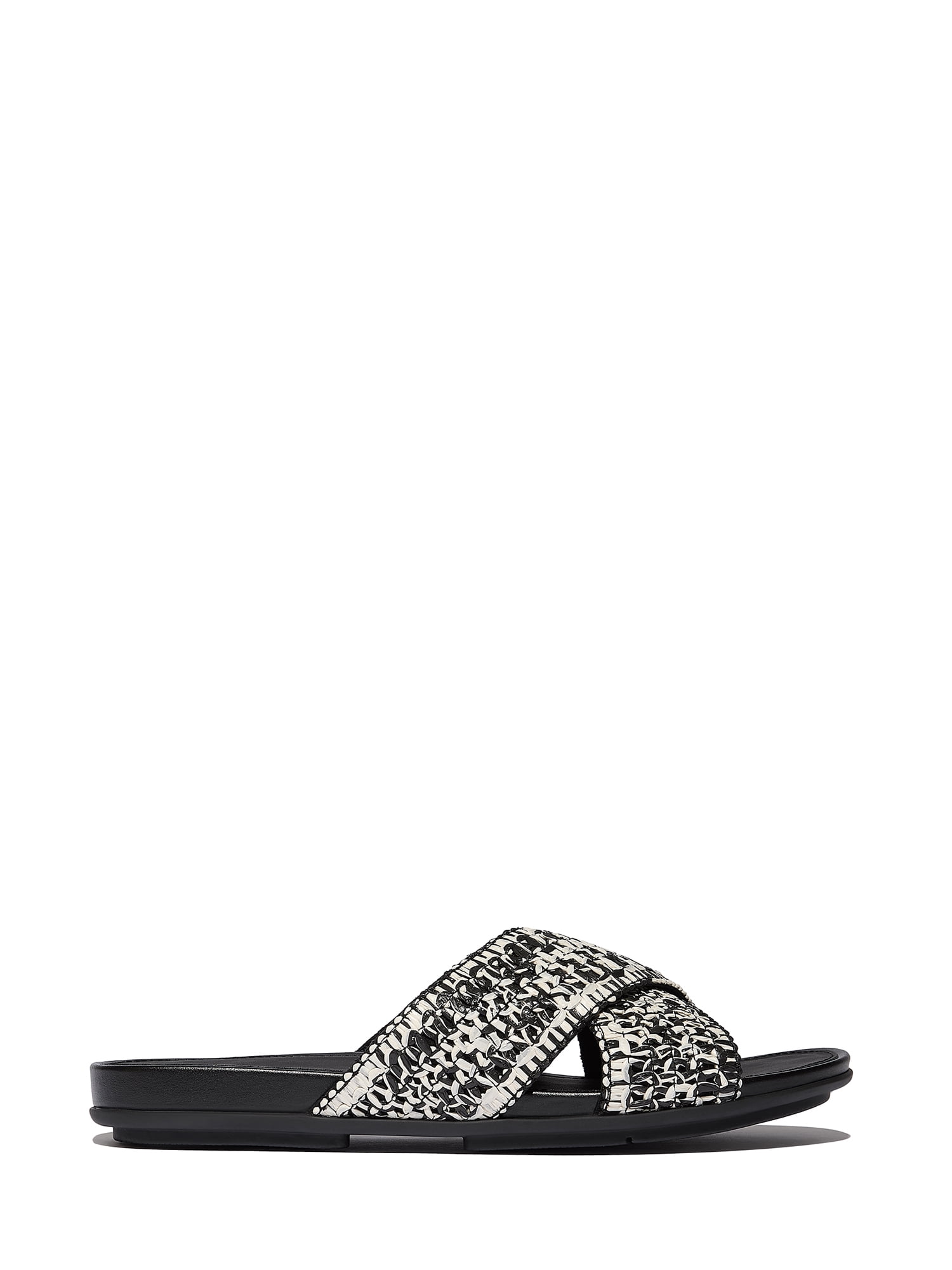 Fitflop Women's Gracie Woven Cross Slides