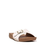 Fitflop Womens Iqushion Adjustable Buckle Leather Slides