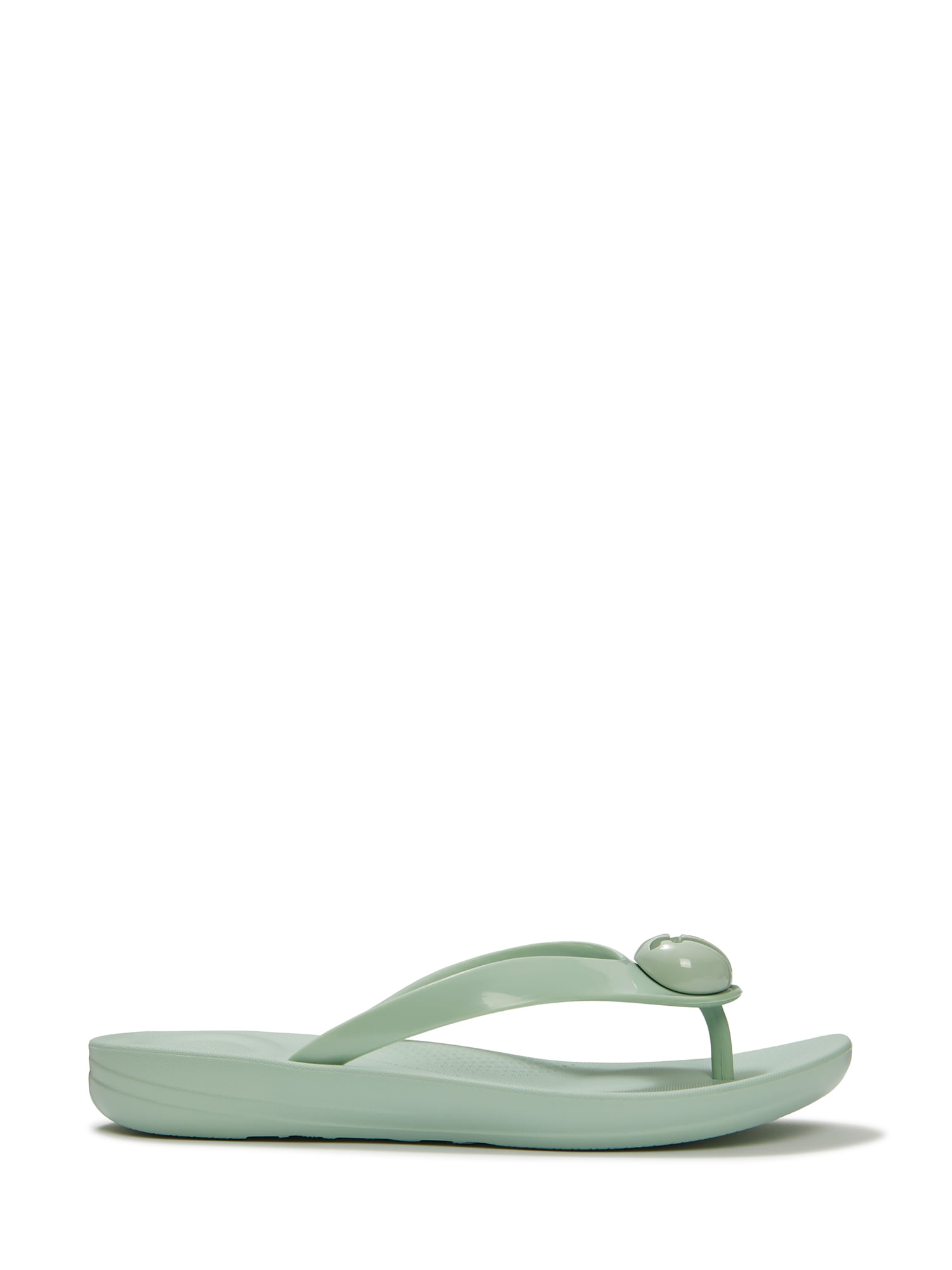 Fitflop Women's Iqushion Glossy-Button Flip-Flops