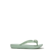 Fitflop Women's Iqushion Glossy-Button Flip-Flops
