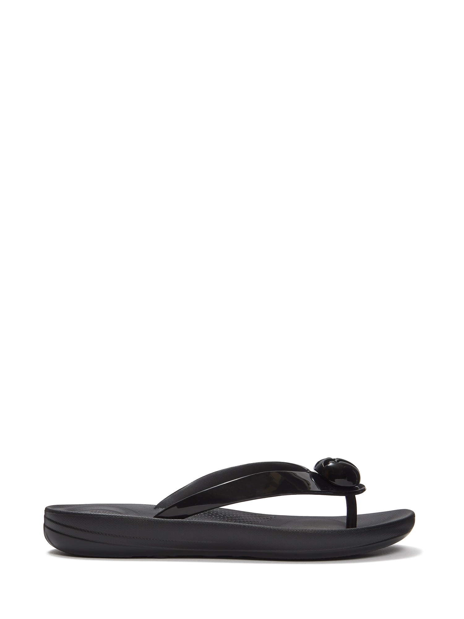Fitflop Women's Iqushion Glossy-Button Flip-Flops