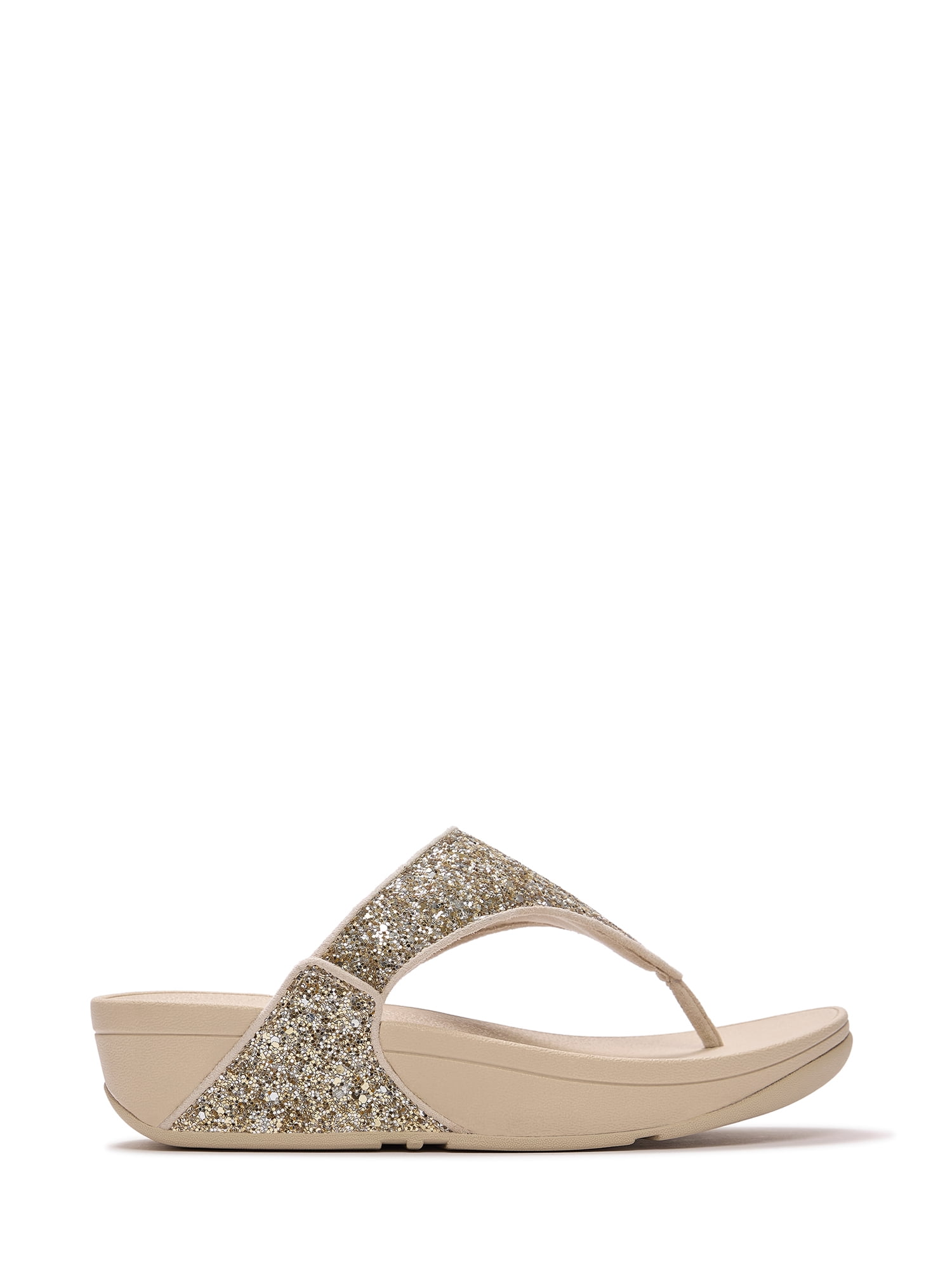 Fitflop Women's Lulu Multi-Tonal Glitter Toe-Post Sandals