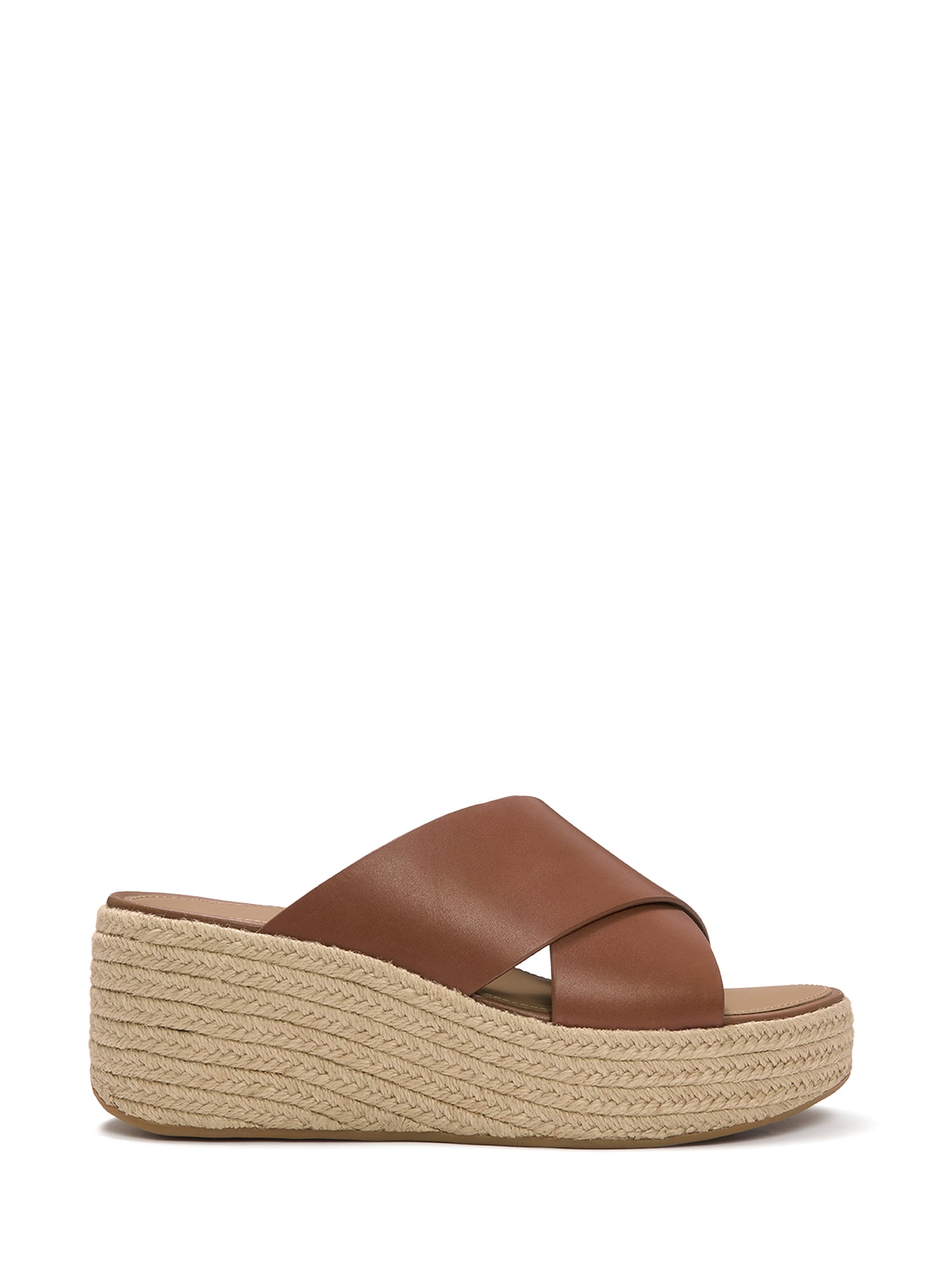 Fitflop Women's Platfforms Espadrille Leather Wedge Cross Slides