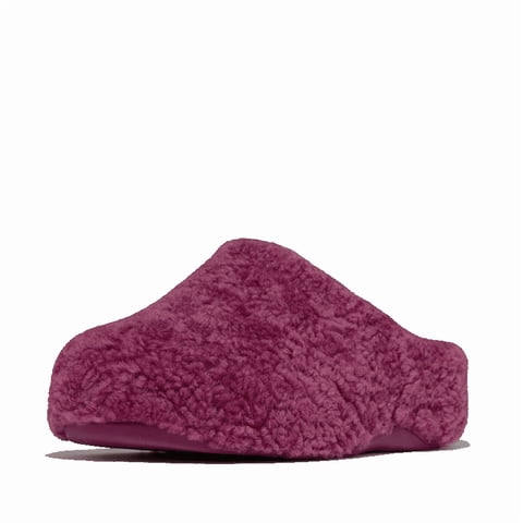 Fitflop Women's Shuv Curly Shearling Clogs