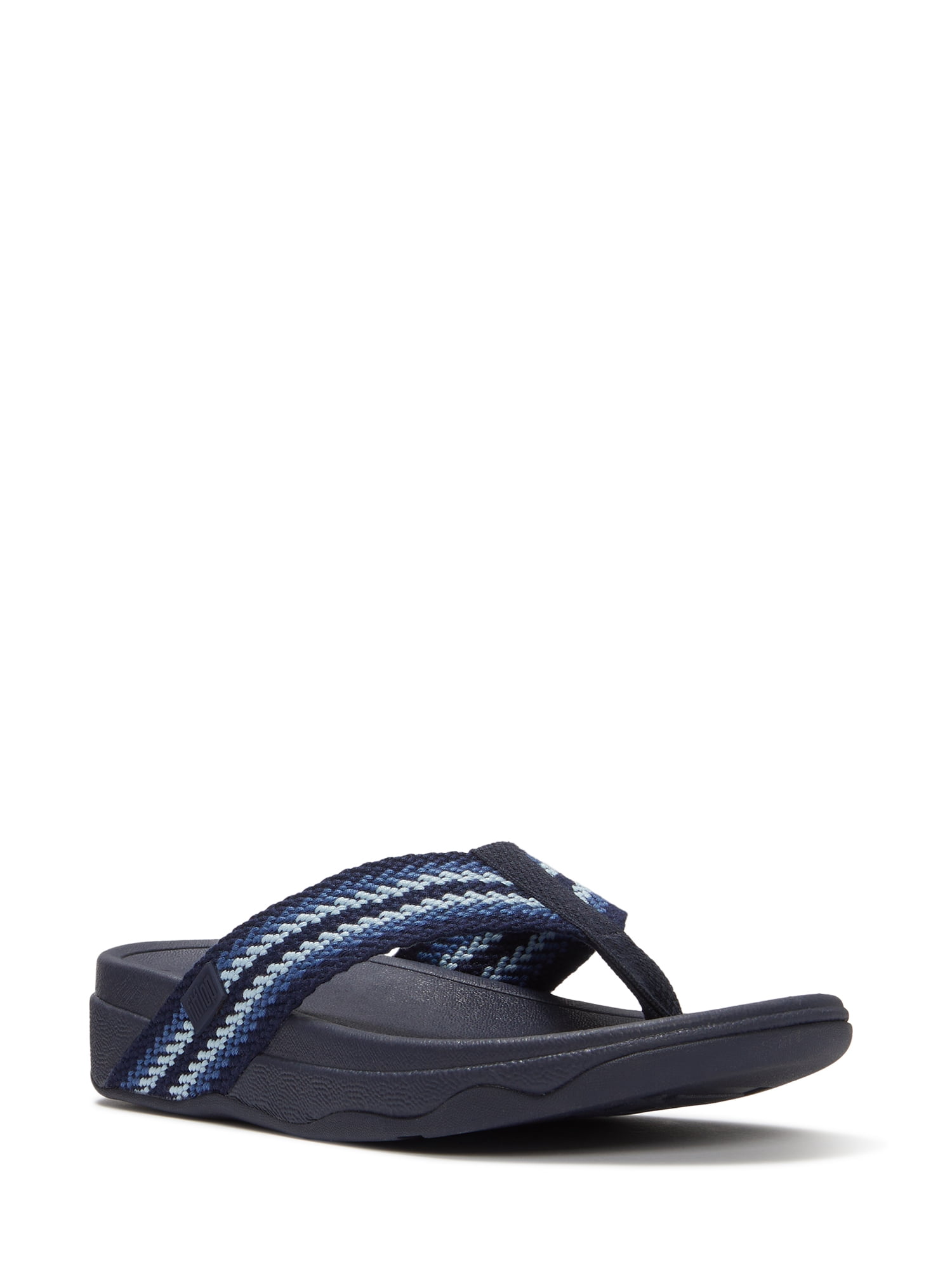 Fitflop Women's Surfa Stripe-Webbing Toe-Post Sandals - Walmart.com