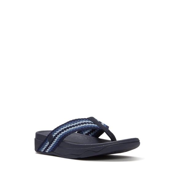 Fitflop Women's Surfa Stripe-Webbing Toe-Post Sandals