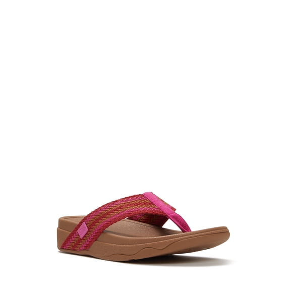 Fitflop Women's Surfa Stripe-Webbing Toe-Post Sandals