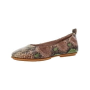 Fitflop Womens Allegro Snake-Print Ballerinas Leather Casual Ballet Flats