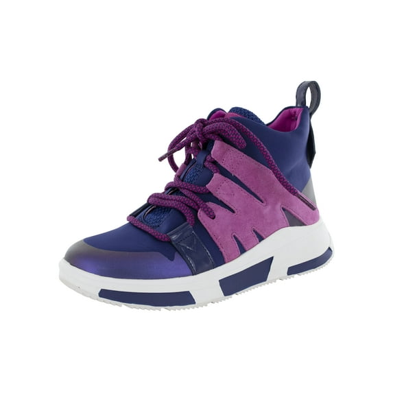 Fitflop Womens Carita High-Top Sneaker Shoes, Aurora Blue, US 5