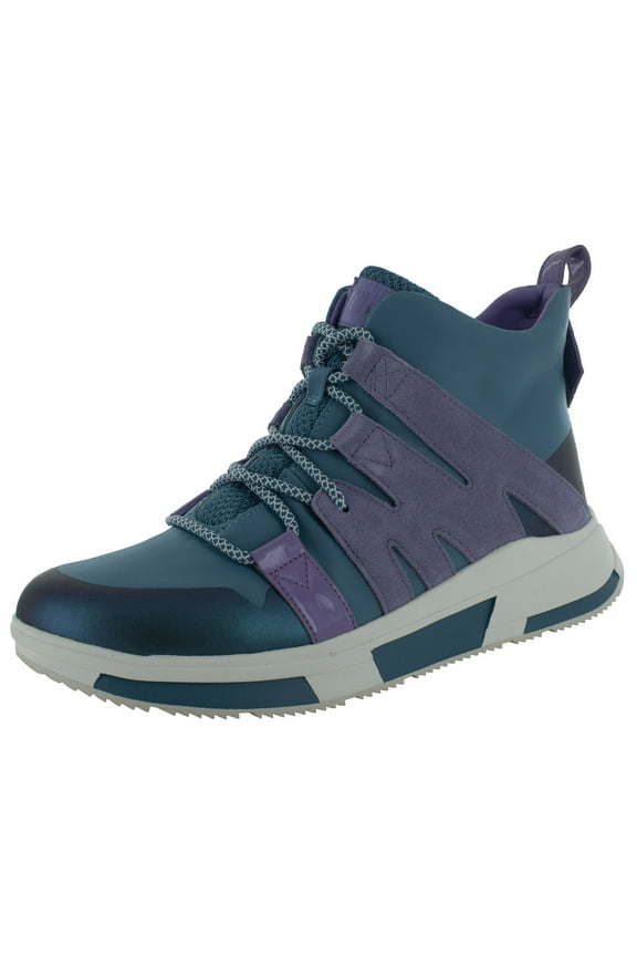 Womens Carita High-Top Sneaker Shoes, Turquoise, US 5